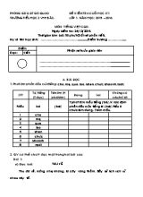 Đề kiểm tra cuối học kỳ I năm môn Tiếng Việt (CGD) Lớp 1 - Năm học 2015-2016 - Trường Tiểu học VHH Bắc (Có đáp án)